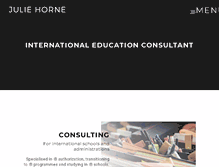 Tablet Screenshot of internationaleducationconsultant.com